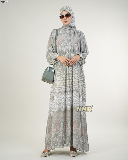 NMR Gamis Cerutty BabyDoll Import Vol 2213-4 ( INC Hijab )