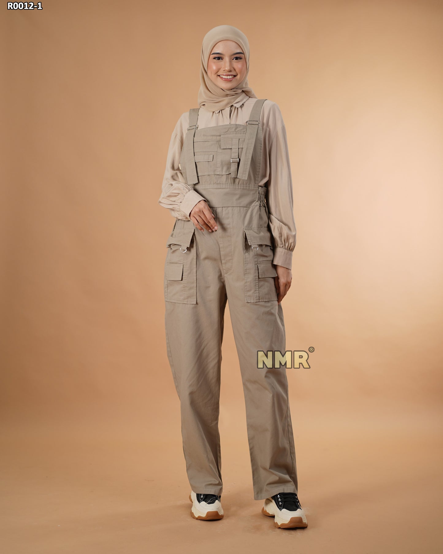 NMR Celana Jumpsuit Overall Baby Canvas Vol R0012-1