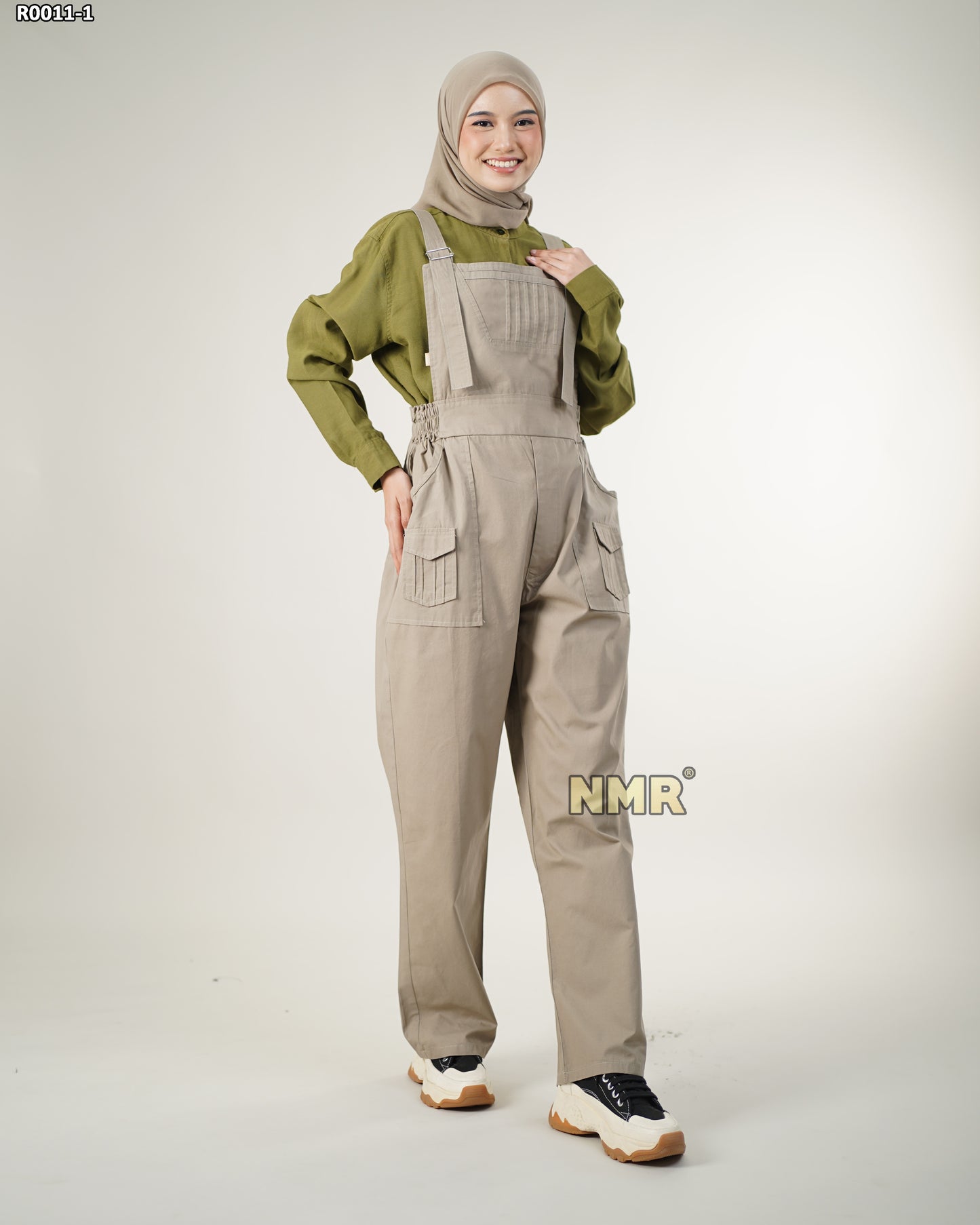 NMR Celana Jumpsuit Overall Baby Canvas Vol R0011-1