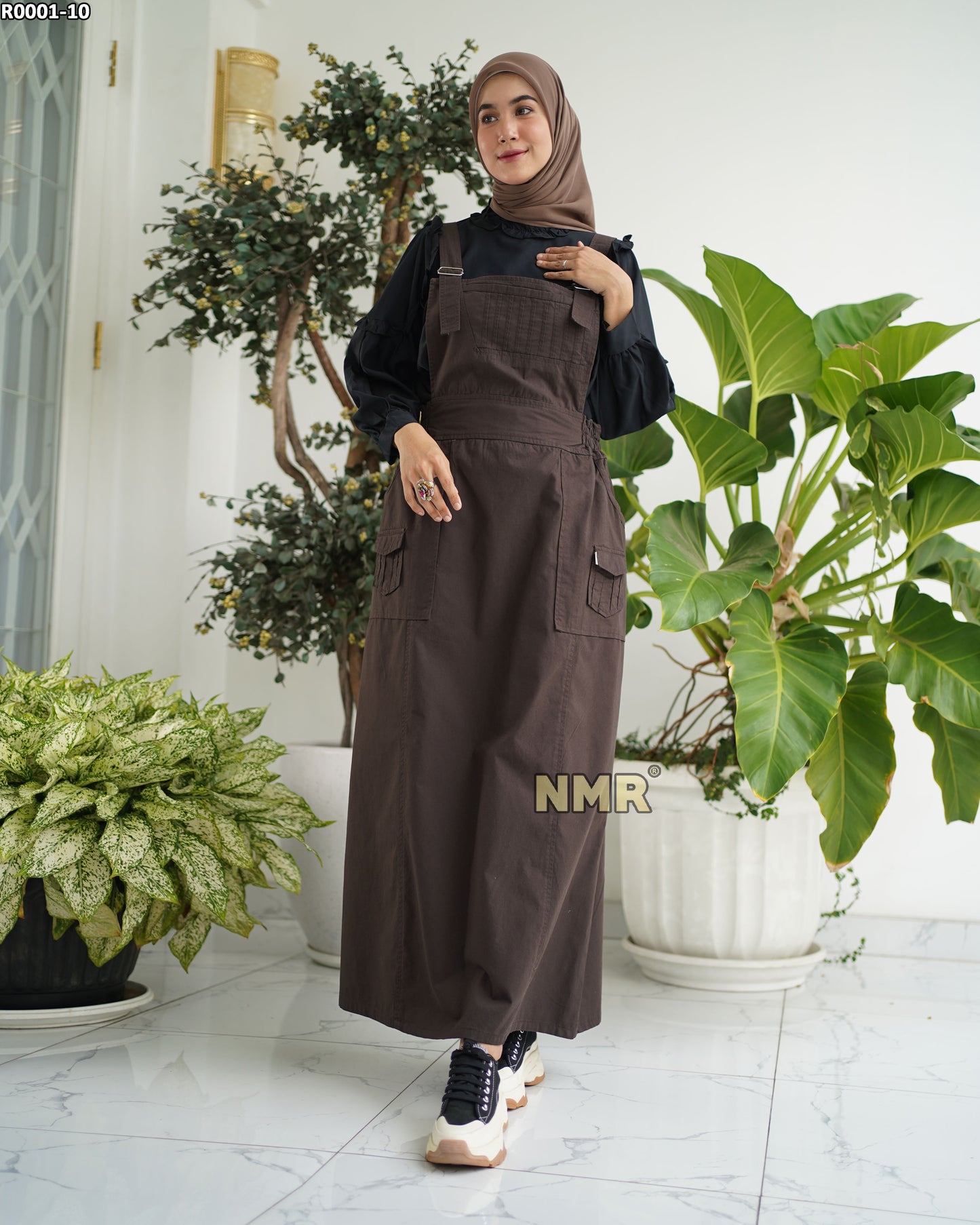 NMR Gamis Jumpsuit Overall Baby Canvas Vol R001-10