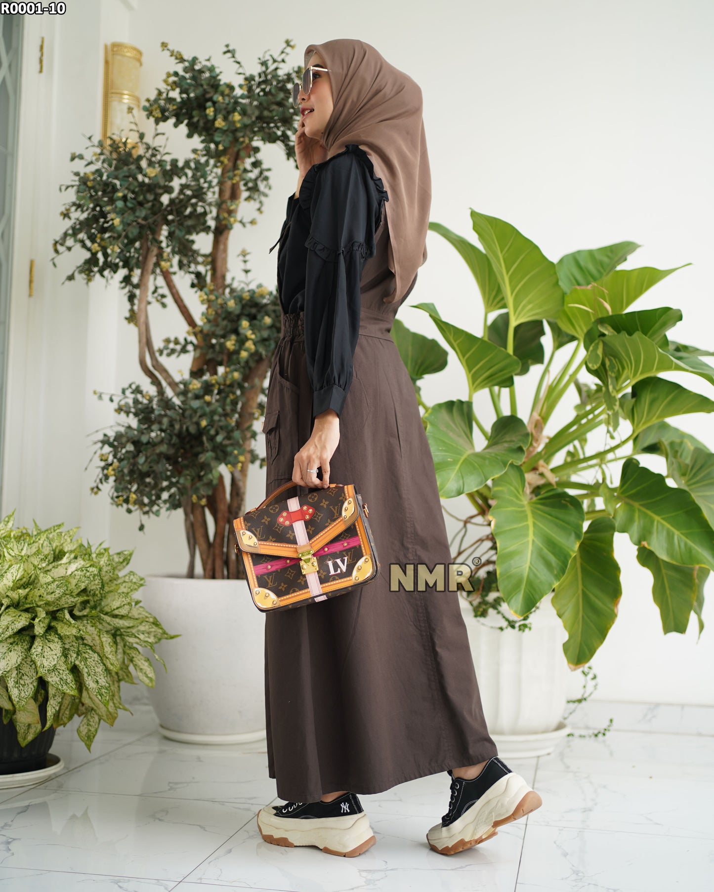 NMR Gamis Jumpsuit Overall Baby Canvas Vol R001-10