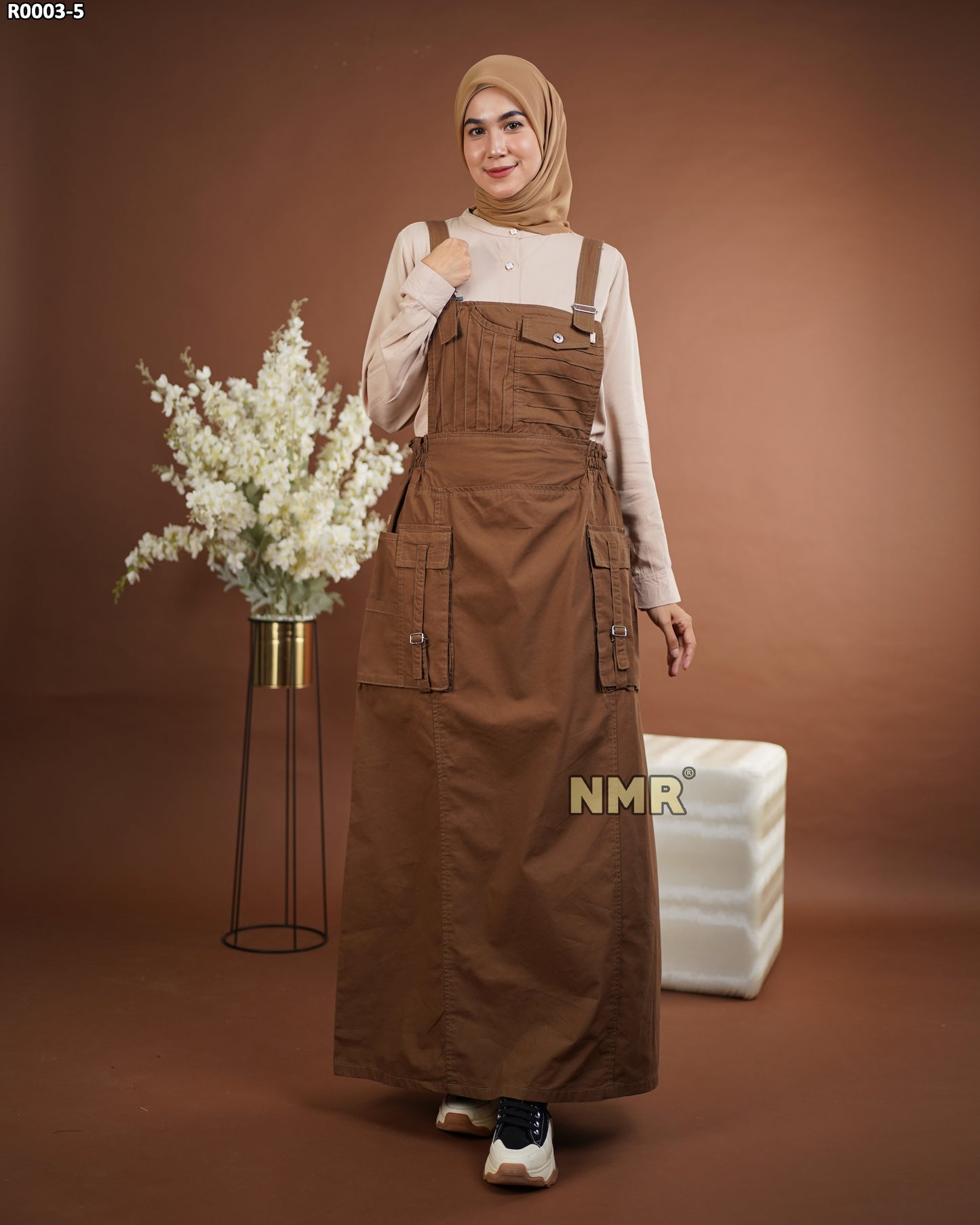 NMR Gamis Jumpsuit Overall Baby Canvas Vol R003-5
