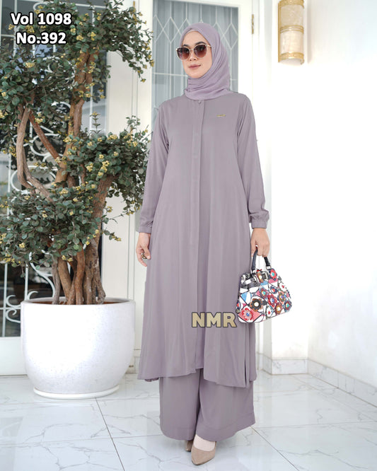 NMR Setelan Tunik Celana Twill U Vol 1098-392