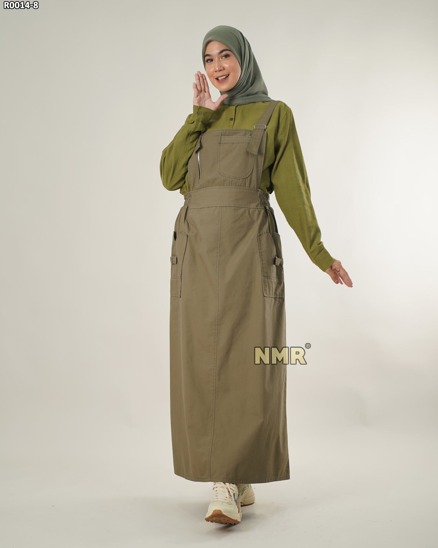 NMR Gamis Jumpsuit Overall Baby Canvas Vol R0014-8