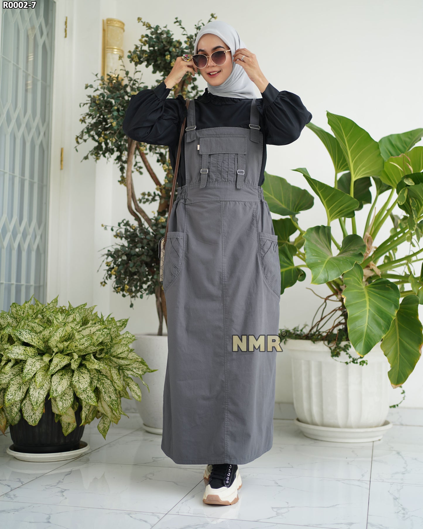 NMR Gamis Jumpsuit Overall Baby Canvas Vol R002-7