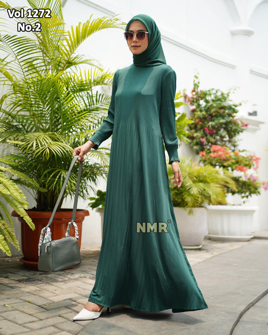 NMR Gamis Plisket Diamond Vol 1272-2