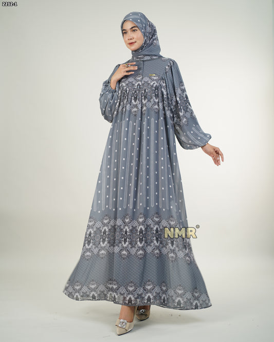 NMR Gamis Cerutty BabyDoll Import Vol 2212-1 ( INC Hijab )