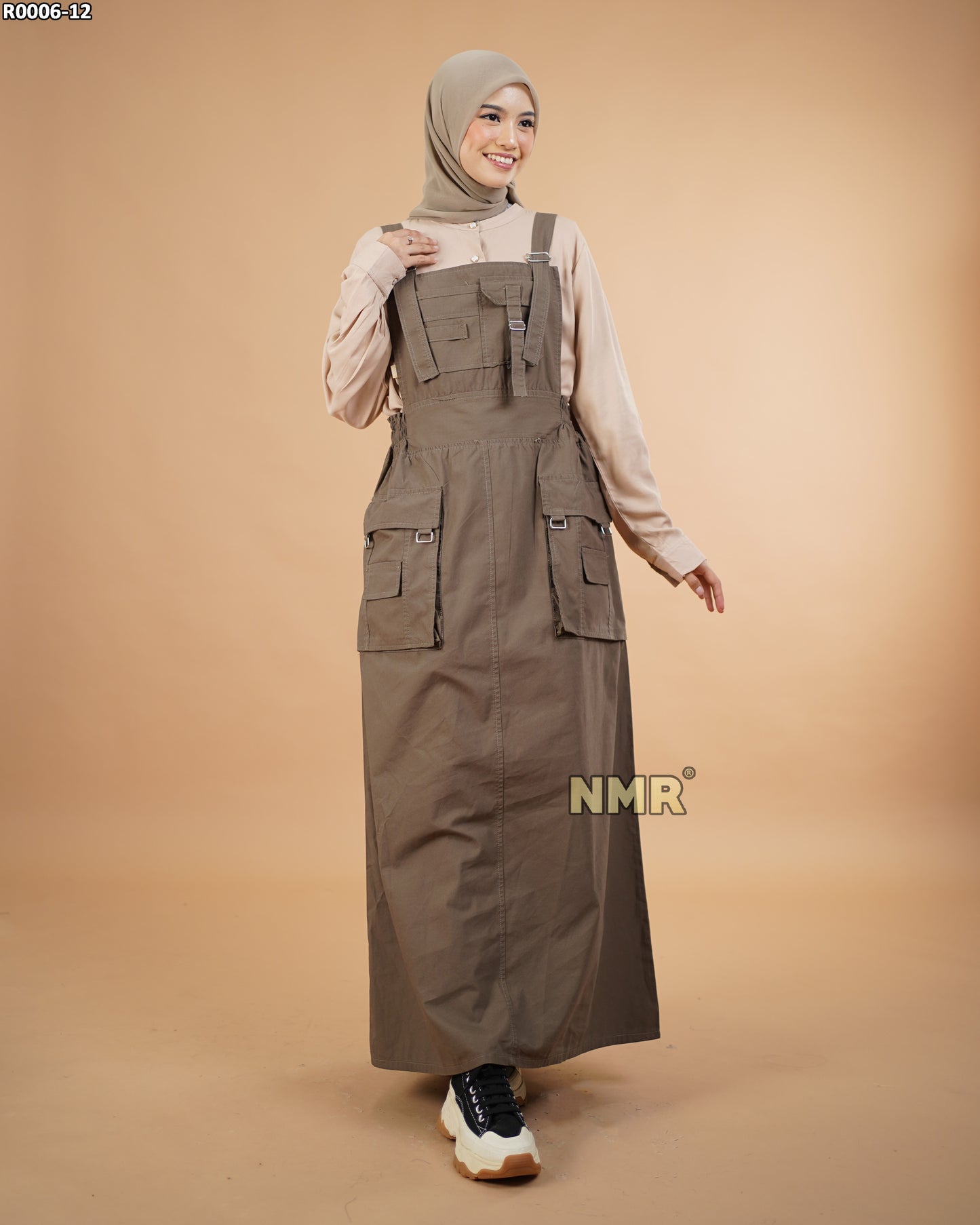 NMR Gamis Jumpsuit Overall Baby Canvas Vol R0006-12