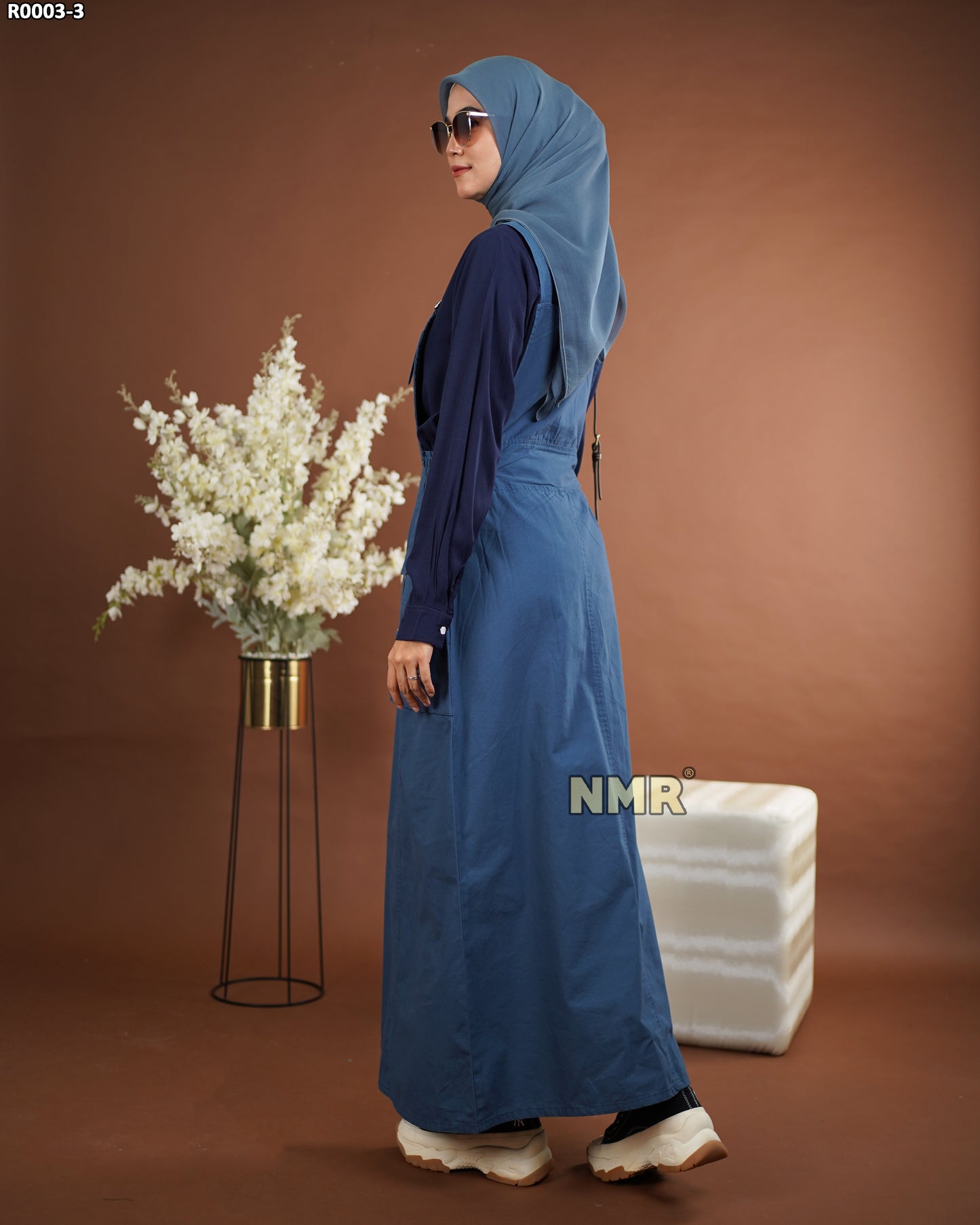 NMR Gamis Jumpsuit Overall Baby Canvas Vol R003-3