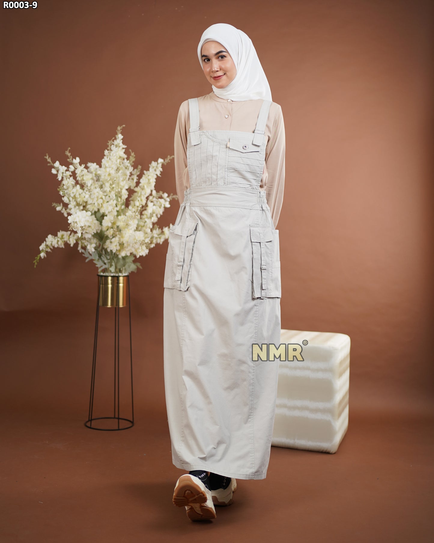 NMR Gamis Jumpsuit Overall Baby Canvas Vol R003-9