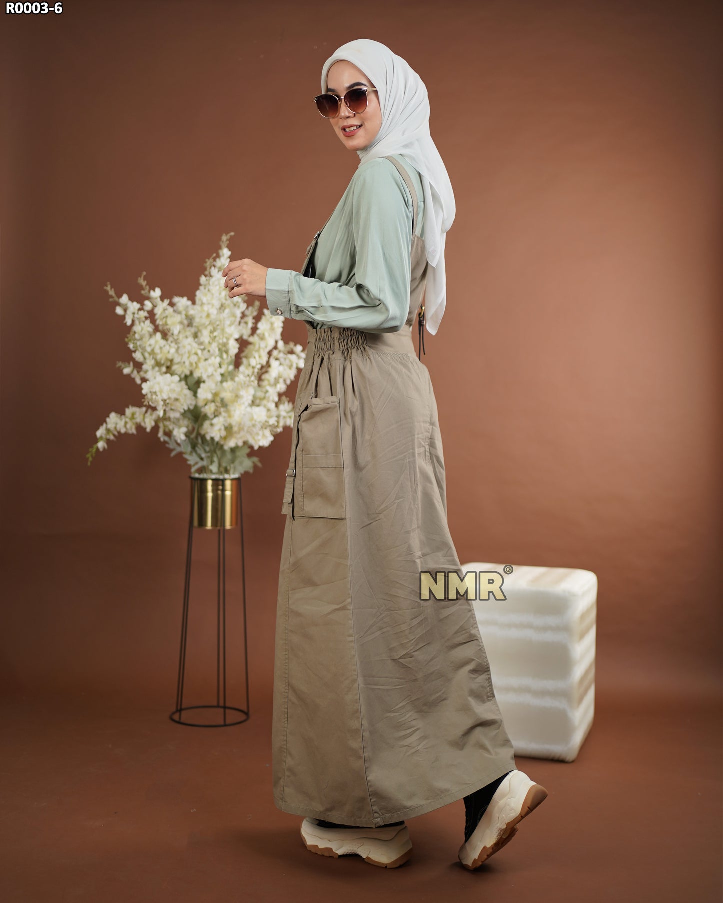 NMR Gamis Jumpsuit Overall Baby Canvas Vol R003-6