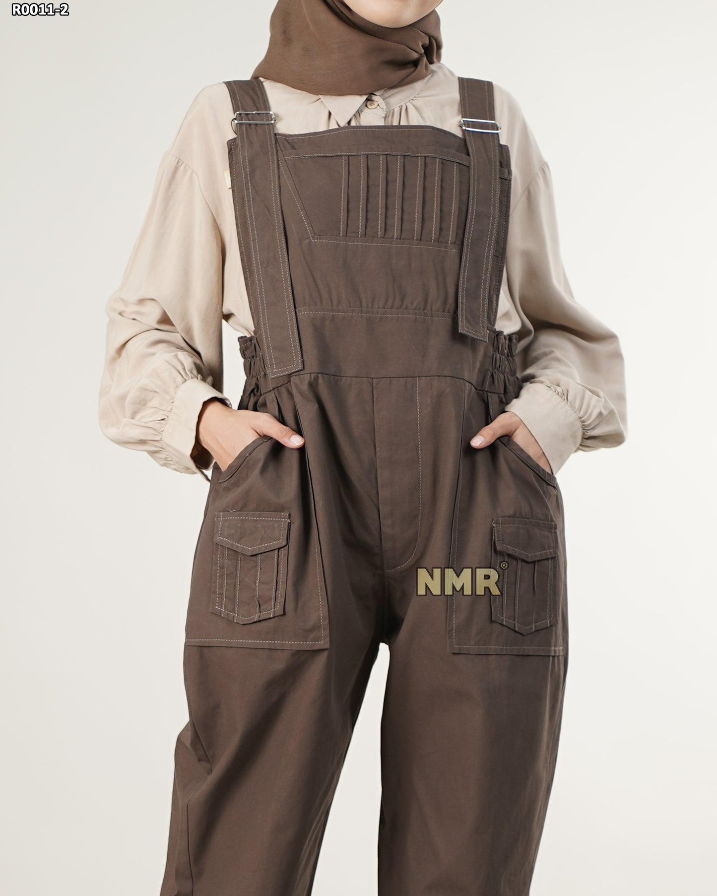 NMR Celana Jumpsuit Overall Baby Canvas Vol R0011-2