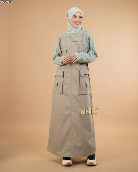 NMR Gamis Jumpsuit Overall Baby Canvas Vol R0006-1