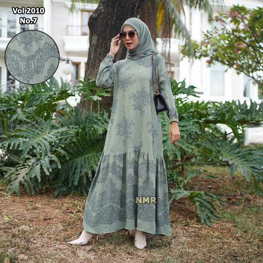 NMR Gamis Cringkle Vol 2010-7 (Resleting Belakang)