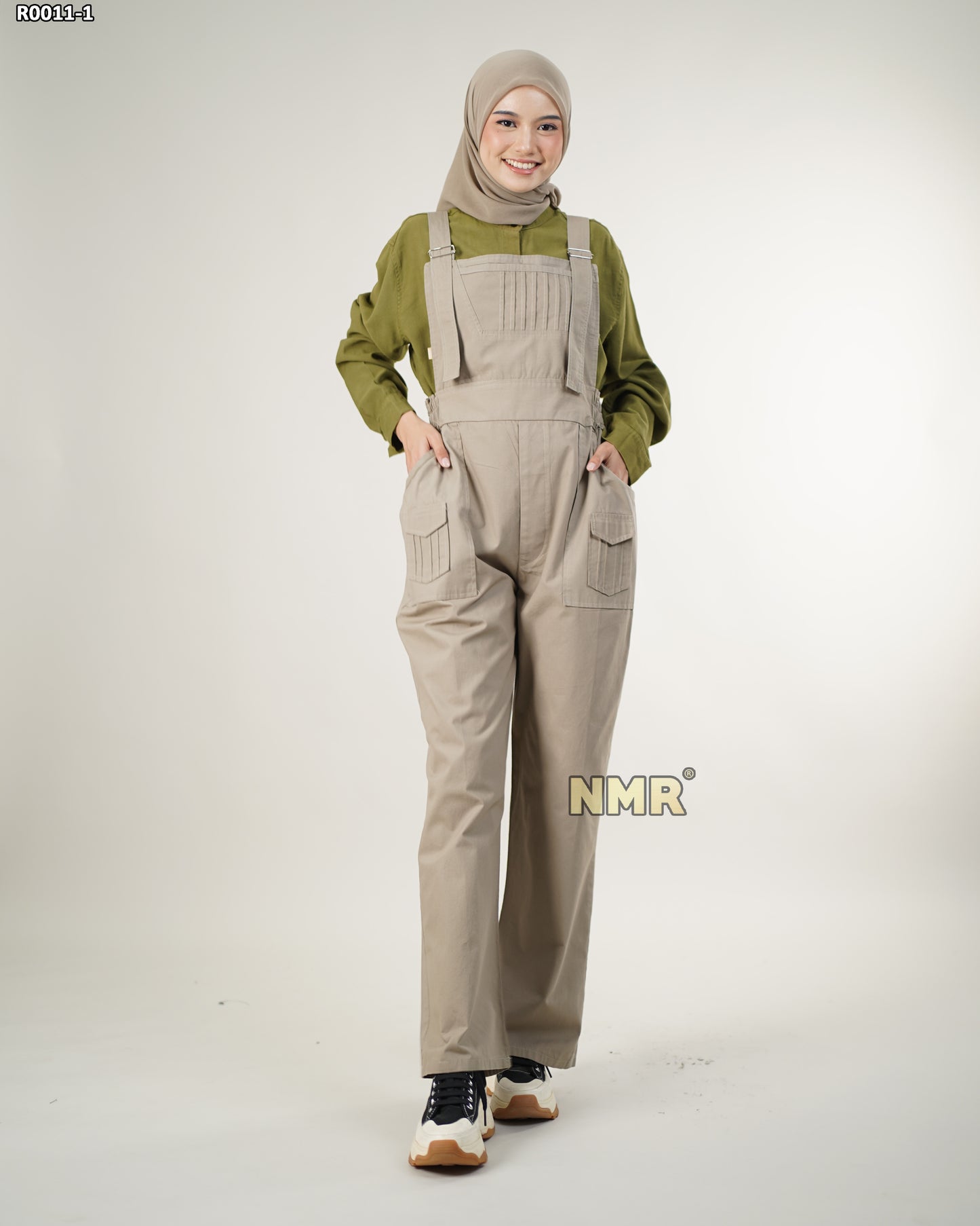 NMR Celana Jumpsuit Overall Baby Canvas Vol R0011-1