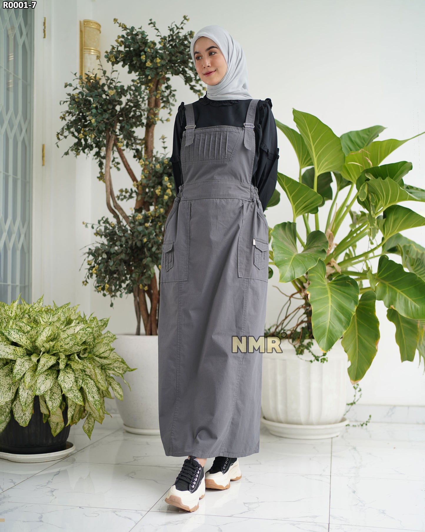 NMR Gamis Jumpsuit Overall Baby Canvas Vol R001-7