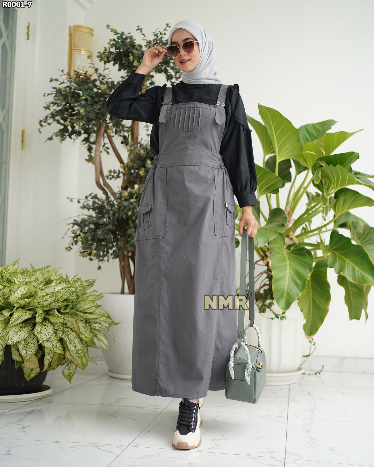 NMR Gamis Jumpsuit Overall Baby Canvas Vol R001-7