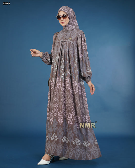 NMR Gamis Cerutty BabyDoll Premium Vol 2168-4 ( INC Hijab )