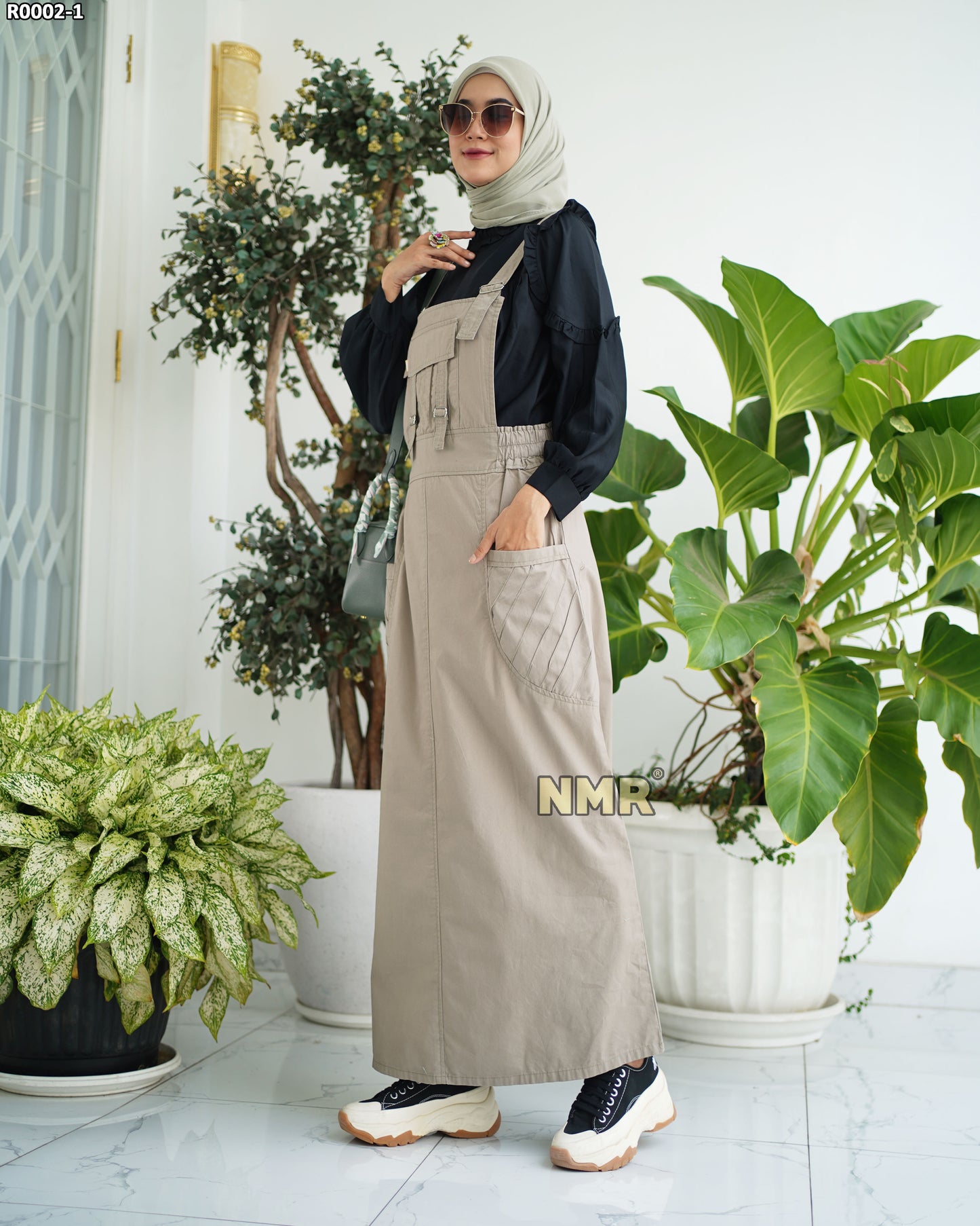 NMR Gamis Jumpsuit Overall Baby Canvas Vol R002-1