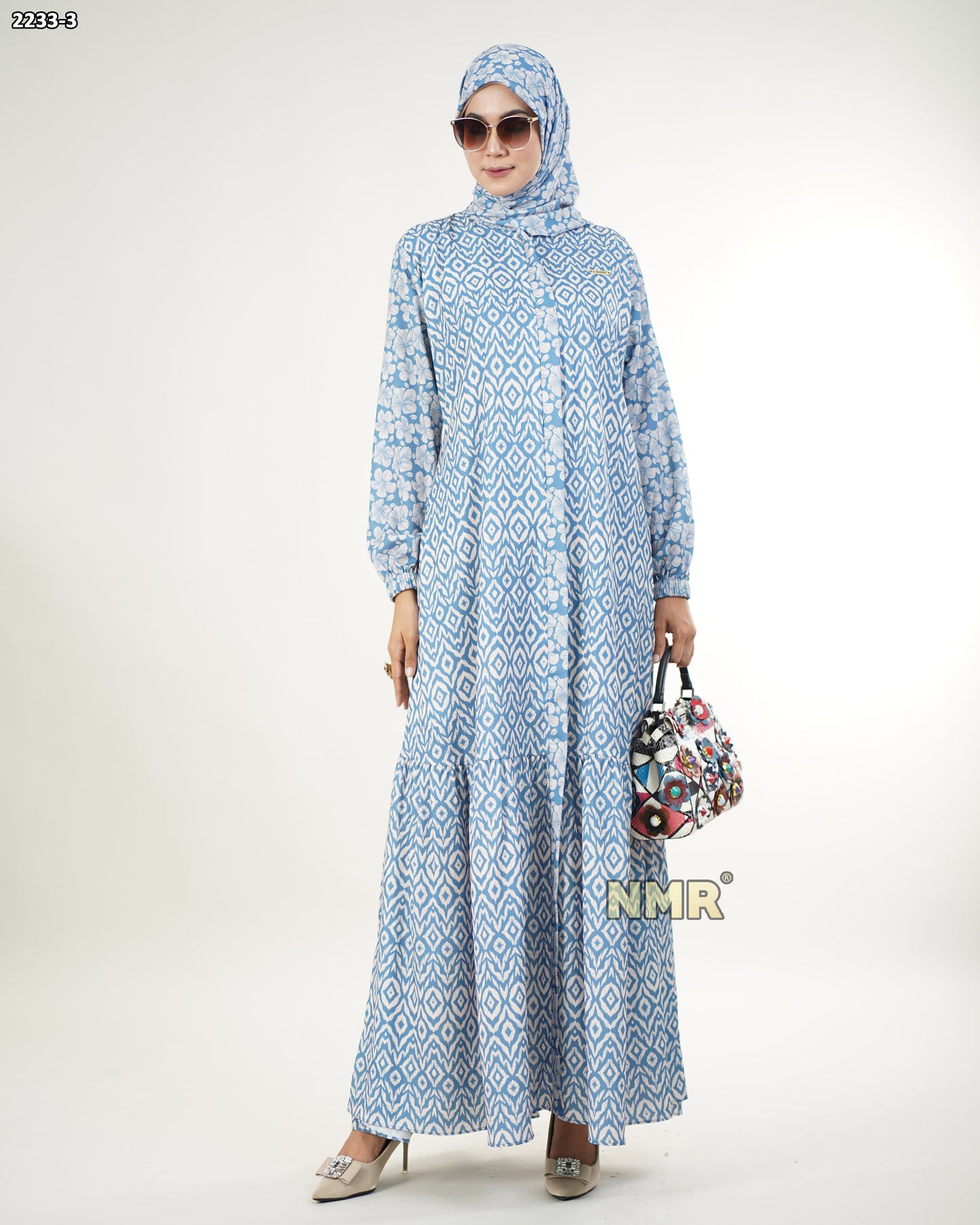 NMR Gamis Marbella Vol 2233-3 ( INC Hijab )