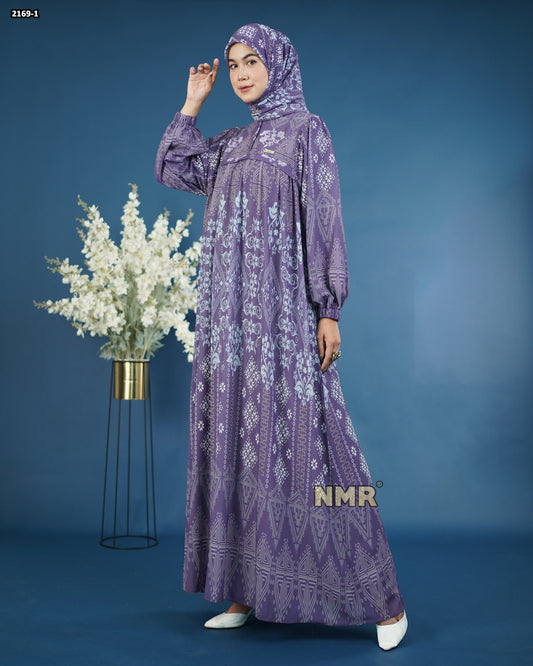 NMR Gamis Cerutty BabyDoll Premium Vol 2169-1 ( INC Hijab )