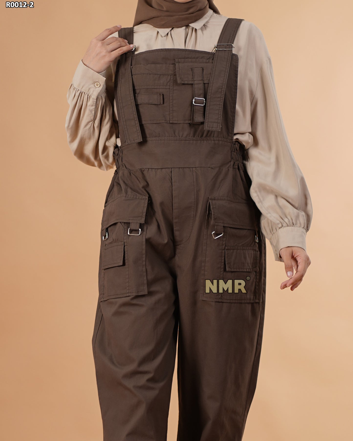 NMR Celana Jumpsuit Overall Baby Canvas Vol R0012-2