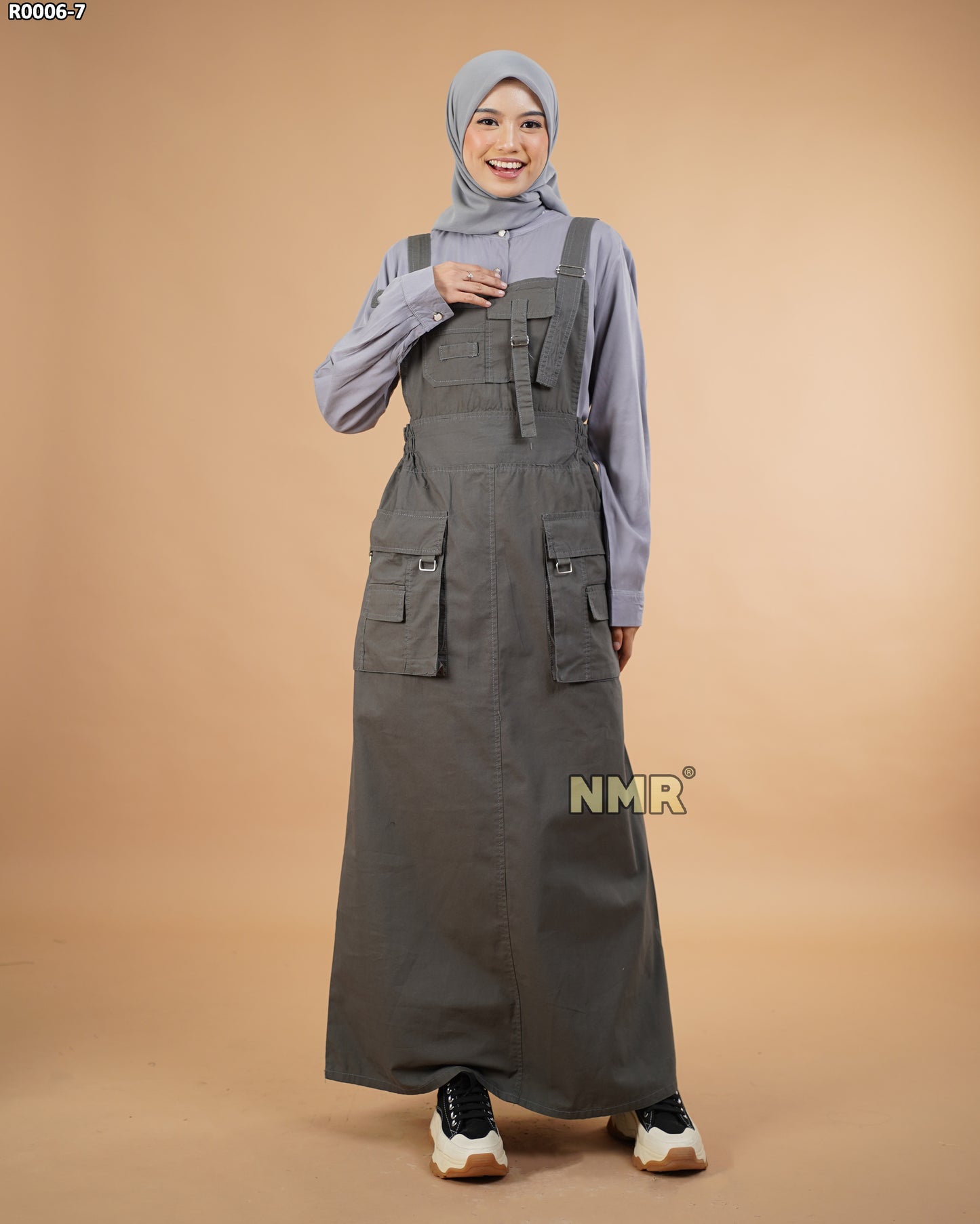 NMR Gamis Jumpsuit Overall Baby Canvas Vol R0006-7