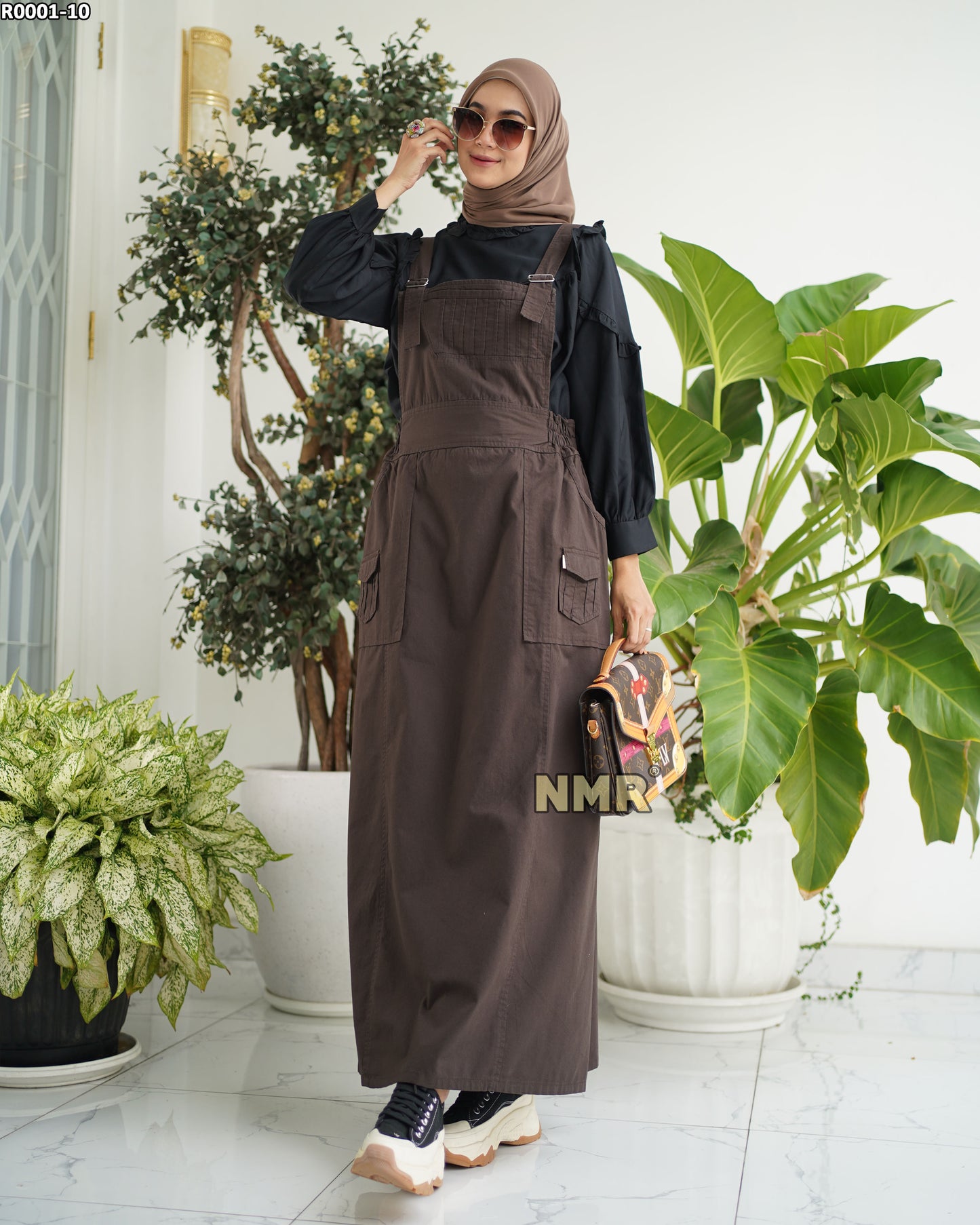 NMR Gamis Jumpsuit Overall Baby Canvas Vol R001-10