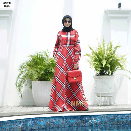 NMR Gamis Flanel  Vol 323-1