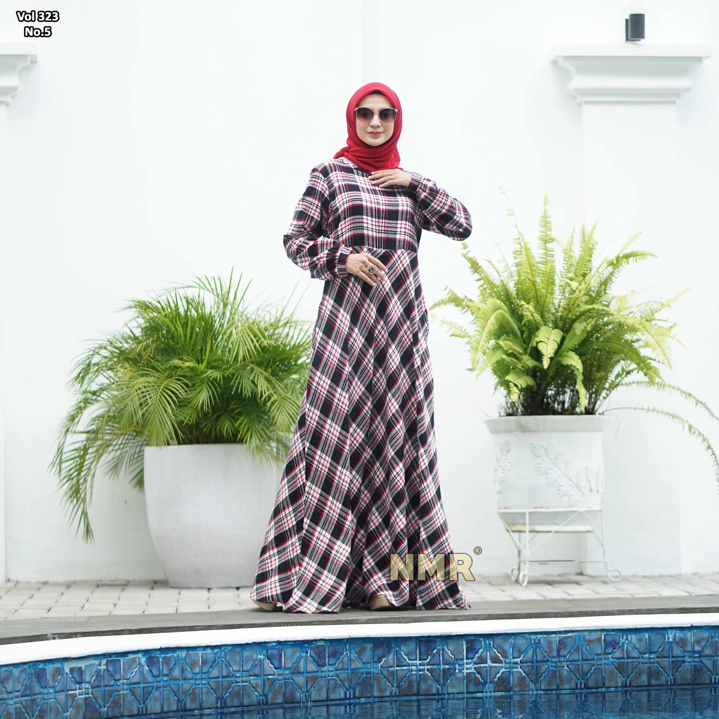 NMR Gamis Flanel  Vol 323-5