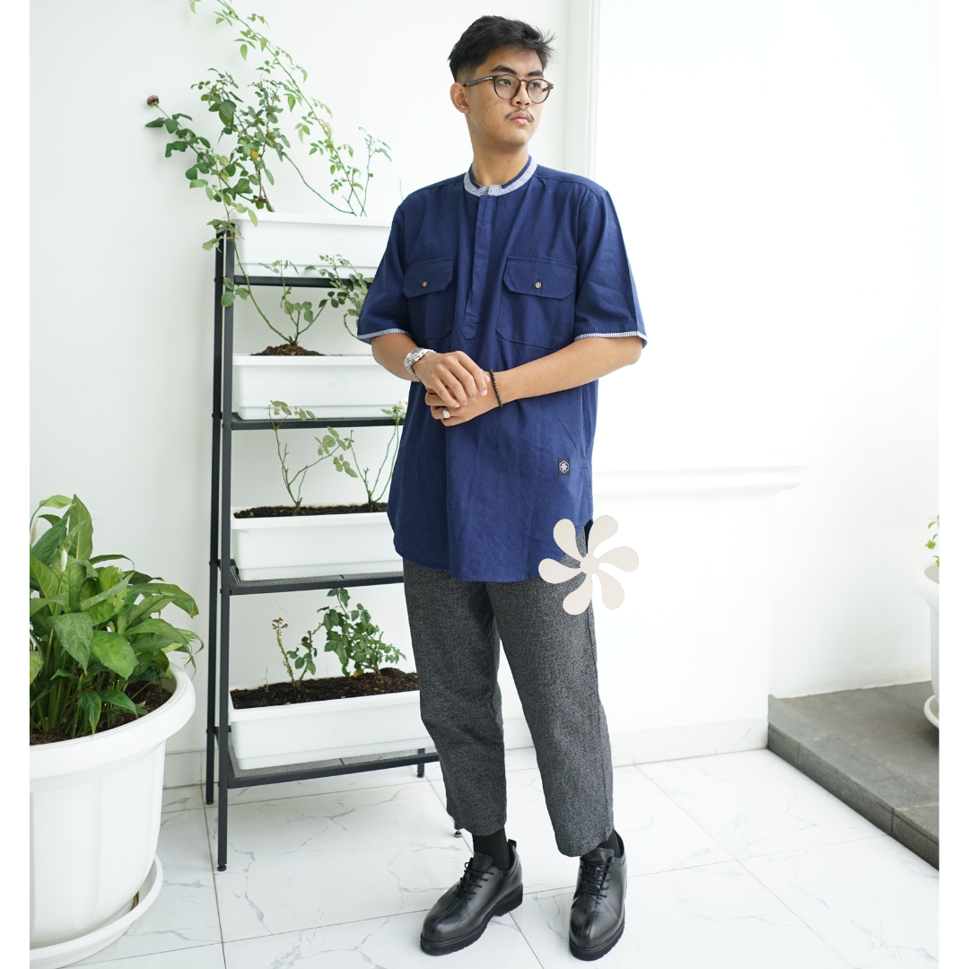 NMR MEN Vol 1601-5 Baju Koko Linen